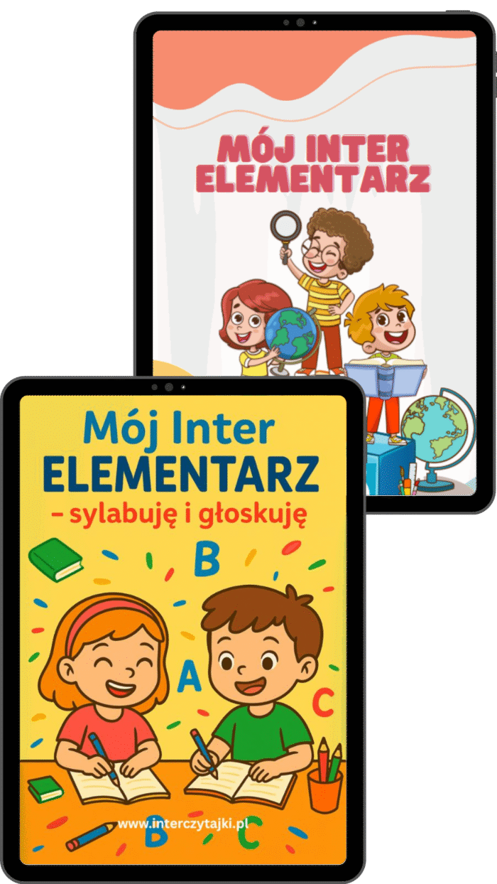 Pakiet interaktywych elementarzy + ćwiczenia do druku