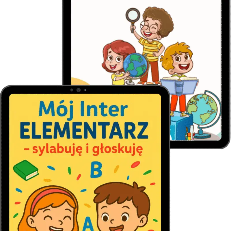 Pakiet interaktywych elementarzy + ćwiczenia do druku